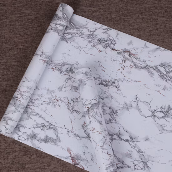Marble Self Adhesive Wall Paper PVC Waterproof Wallpaper Home Decoration
