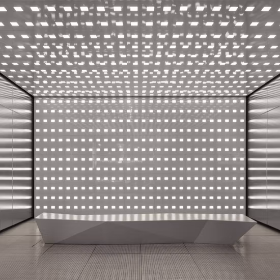 Ventilatore da soffitto elettrico di design moderno ad aria CE DC 56 pollici 60 pollici Ventilador De Techo con anello in argento